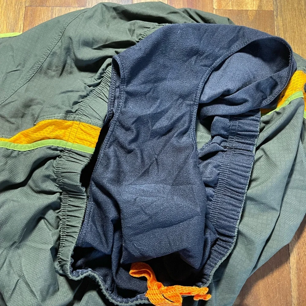 Patagonia green Running Shorts
